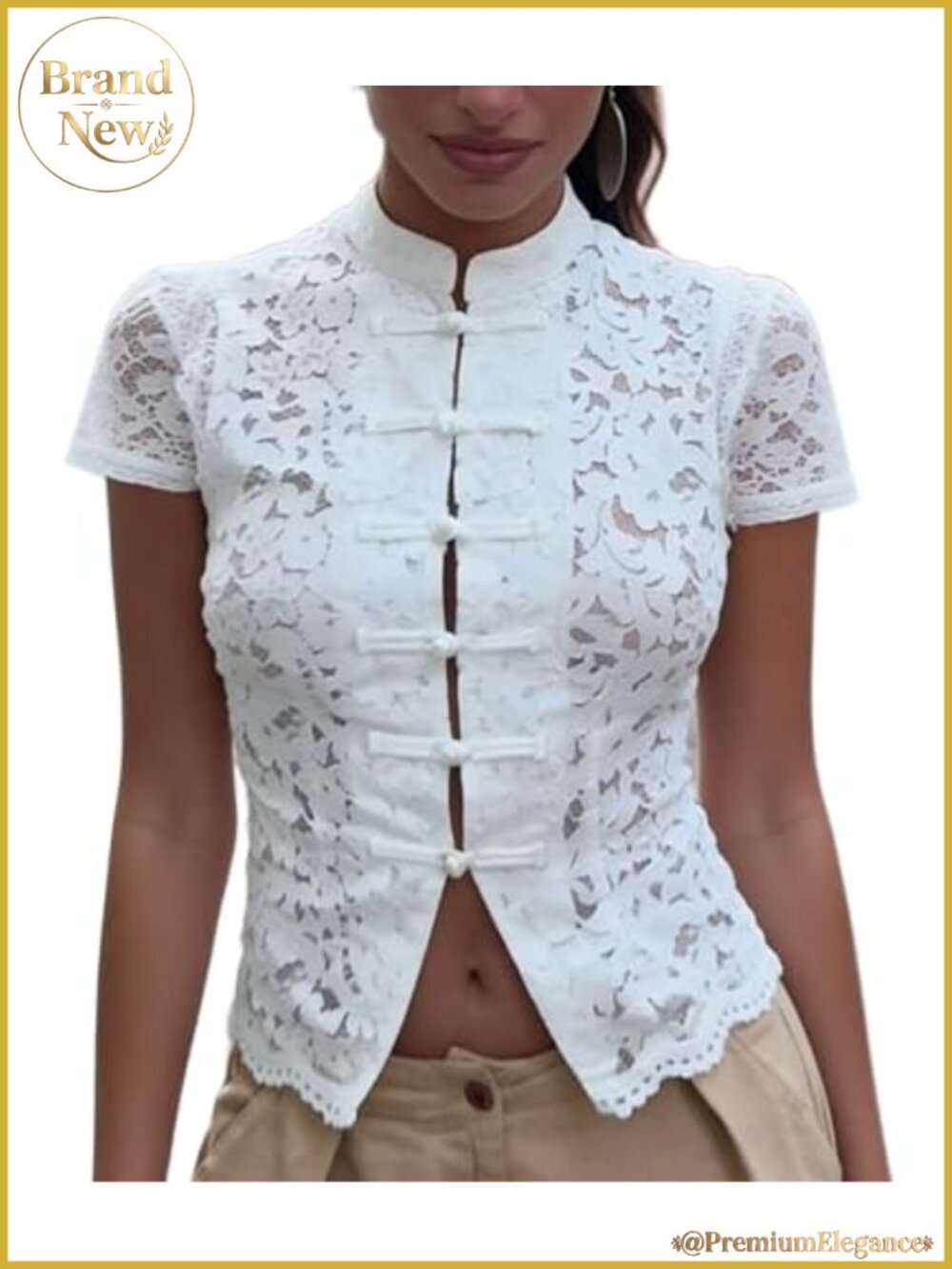 Lace Cut Out Mock Neck Top Sheer Mesh Y2K Fairycore Going Out T-Shirt